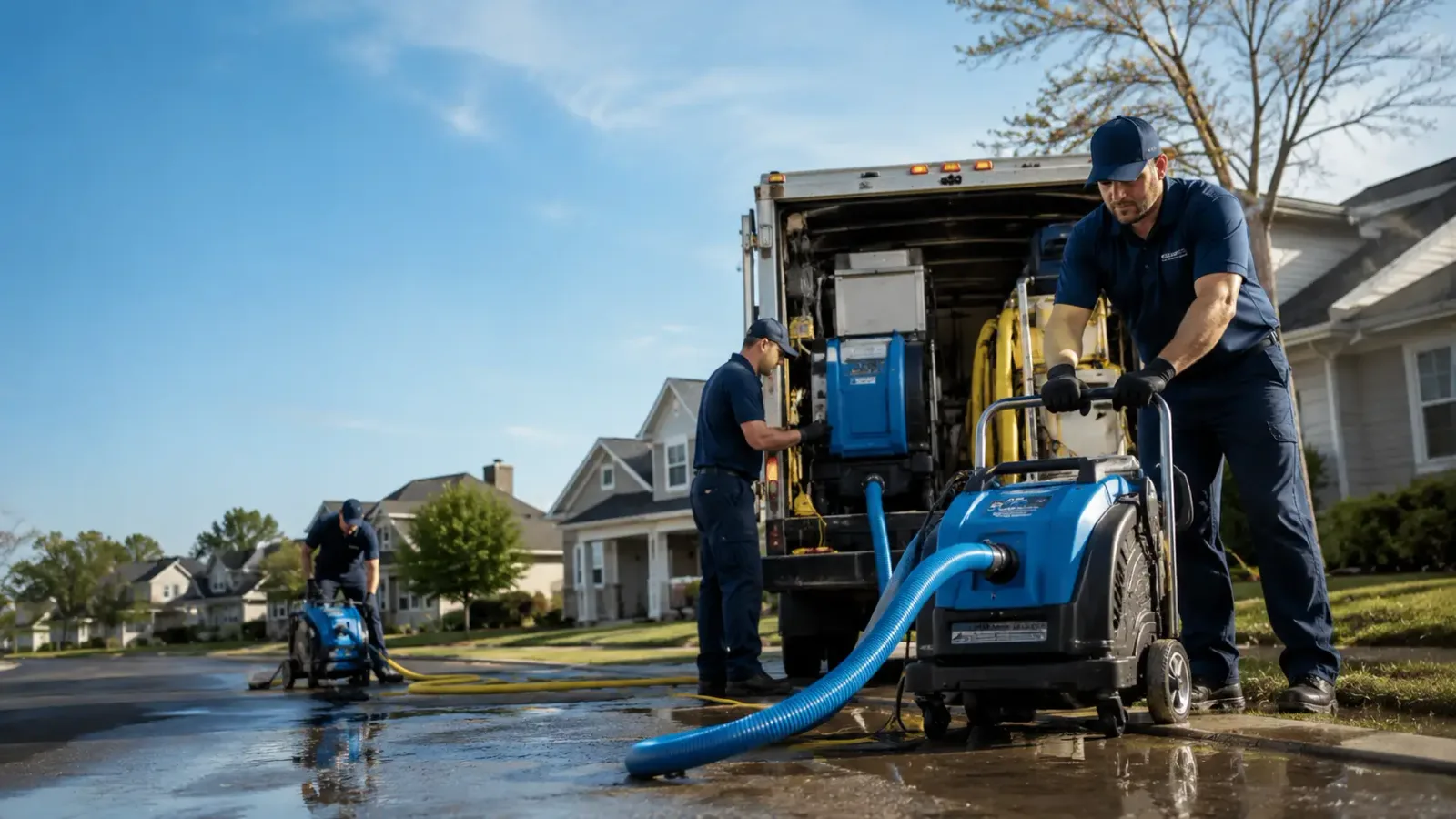 Flood Damage Cleanup in Hillister, TX